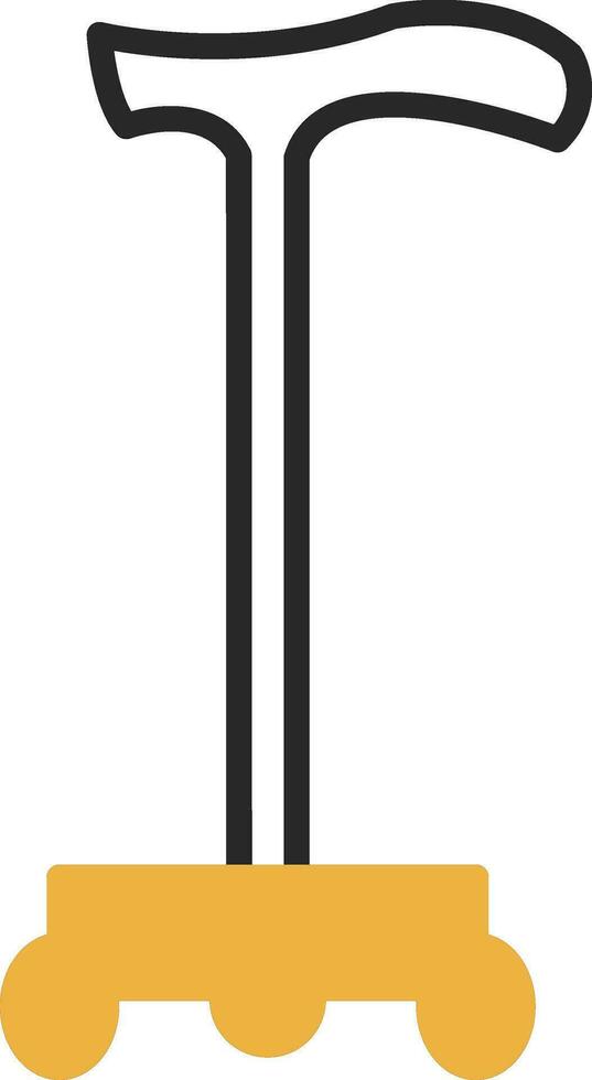 Walking stick Vector Icon Design
