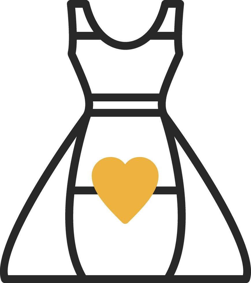 Dress Vector Icon Design
