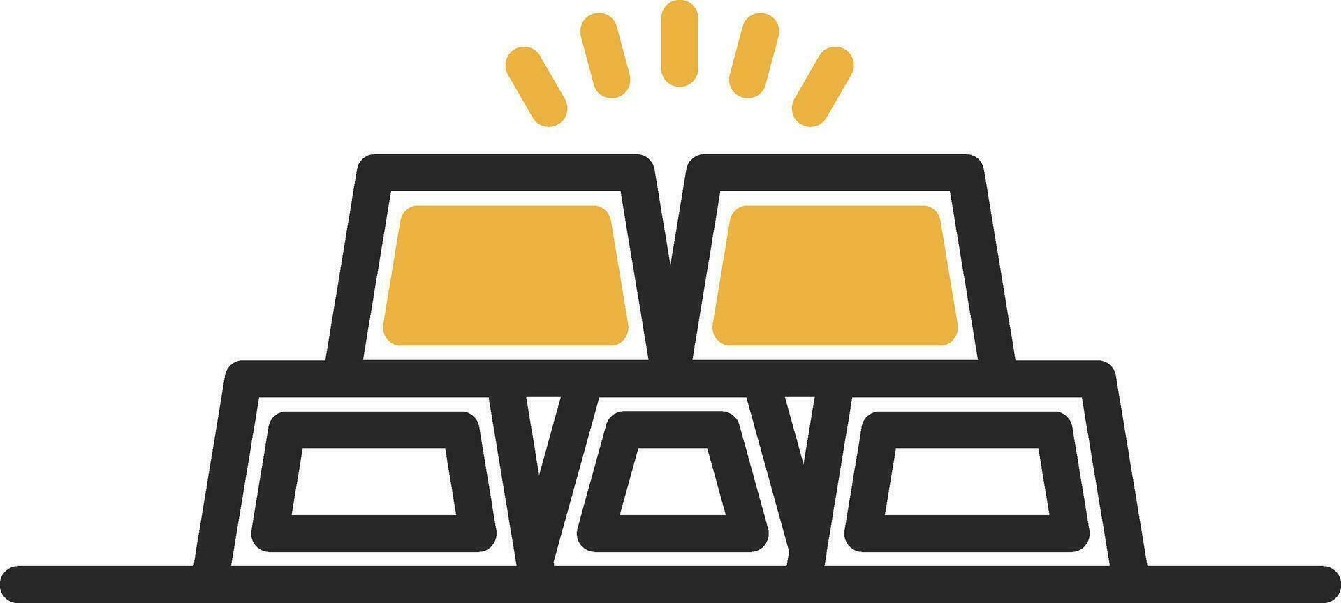 Ingots Vector Icon Design