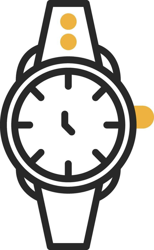Hand watch Vector Icon Design