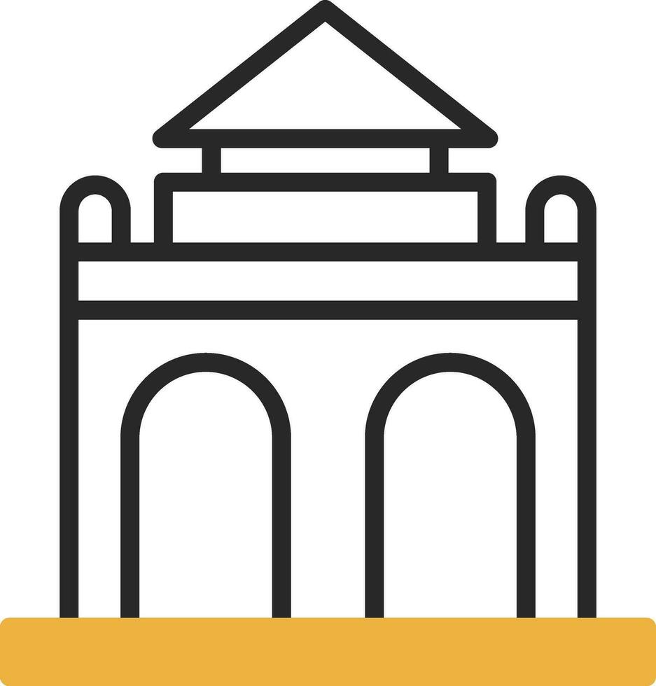 Parc du cinquantenaire Vector Icon Design