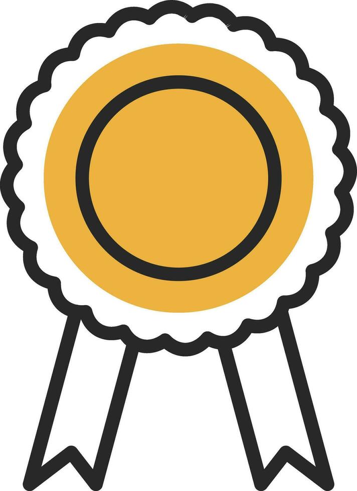 diseño de icono de vector de medalla