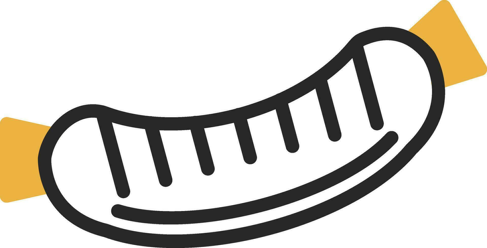 Sausage Vector Icon Design