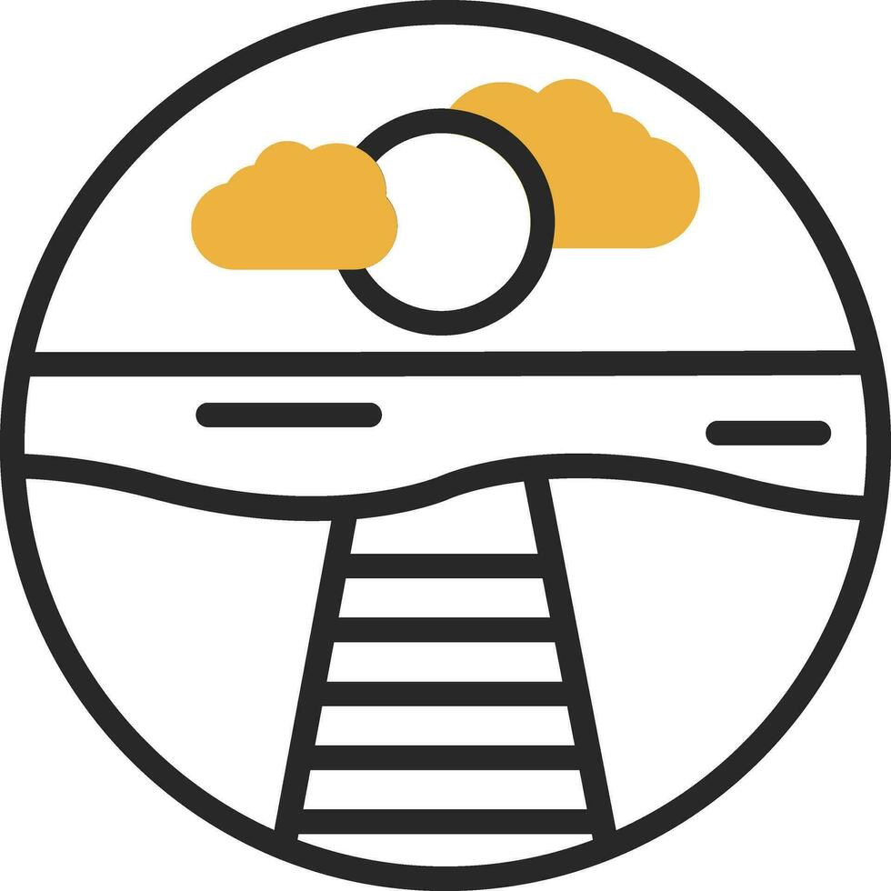 Pier Vector Icon Design