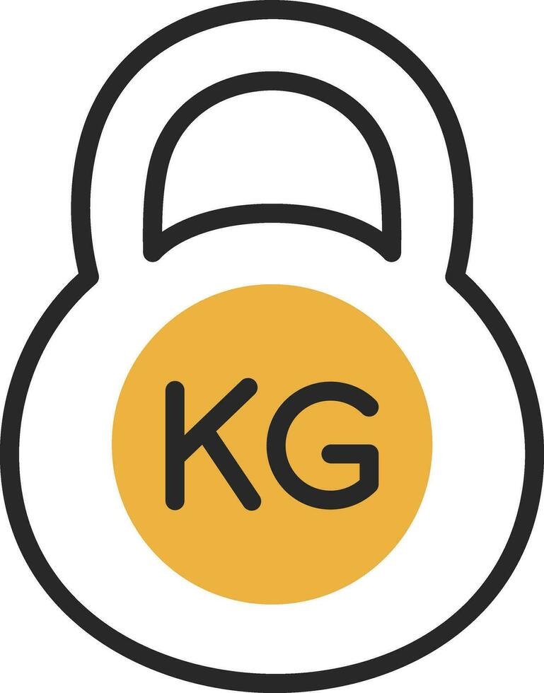 Weight Vector Icon Design