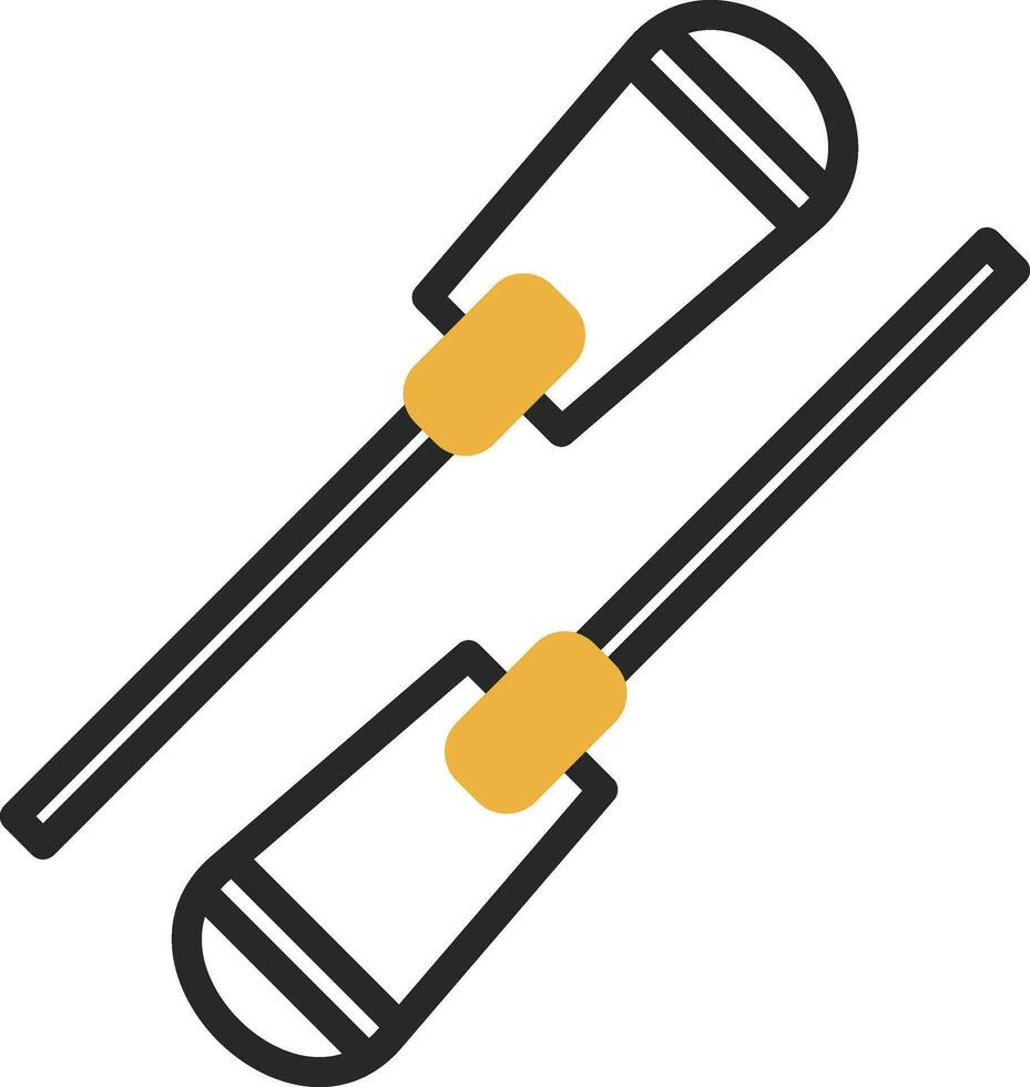 Oar Vector Icon Design