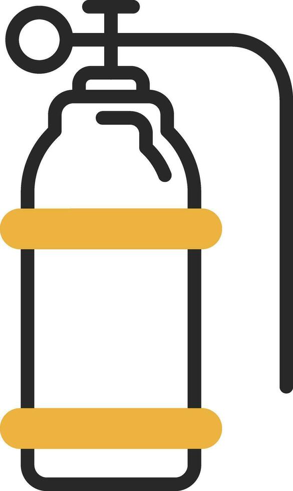 Oxygen tank Vector Icon Design