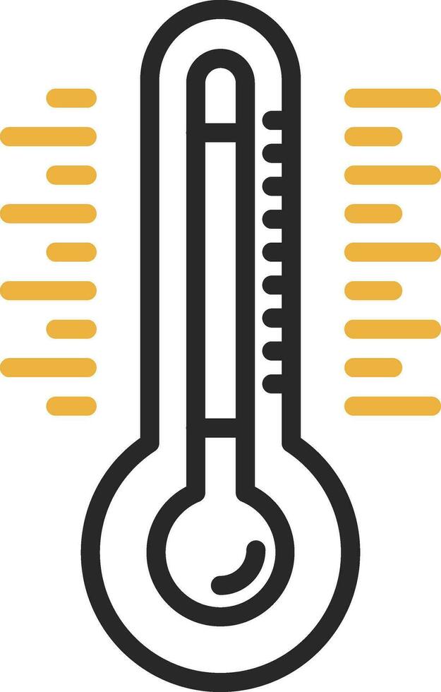 Thermometer Vector Icon Design