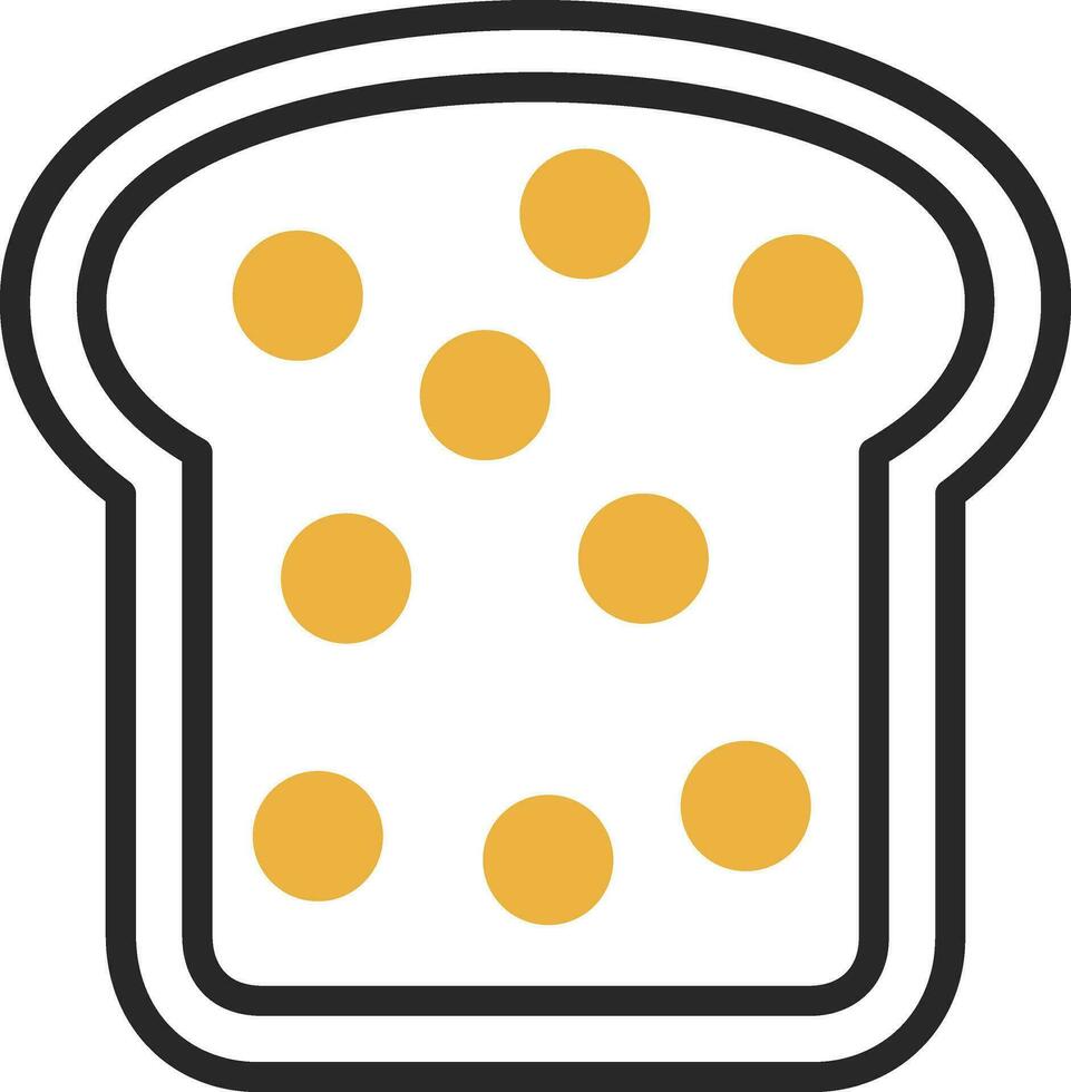 Bread Vector Icon Design