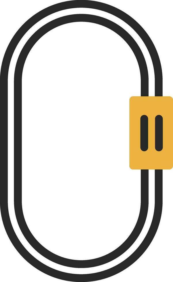 Carabiner Vector Icon Design