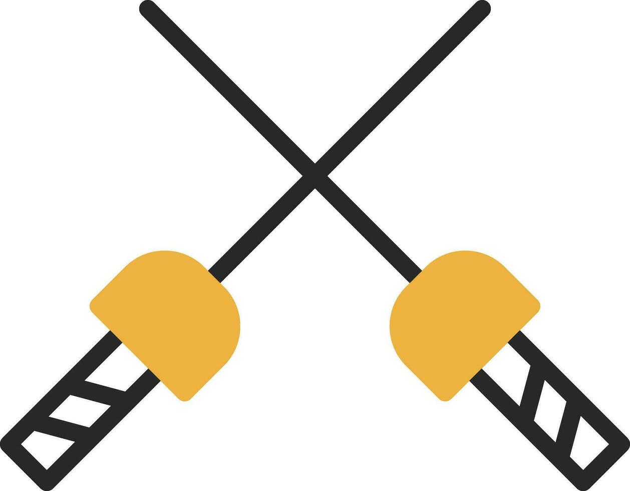 Fencing Vector Icon Design