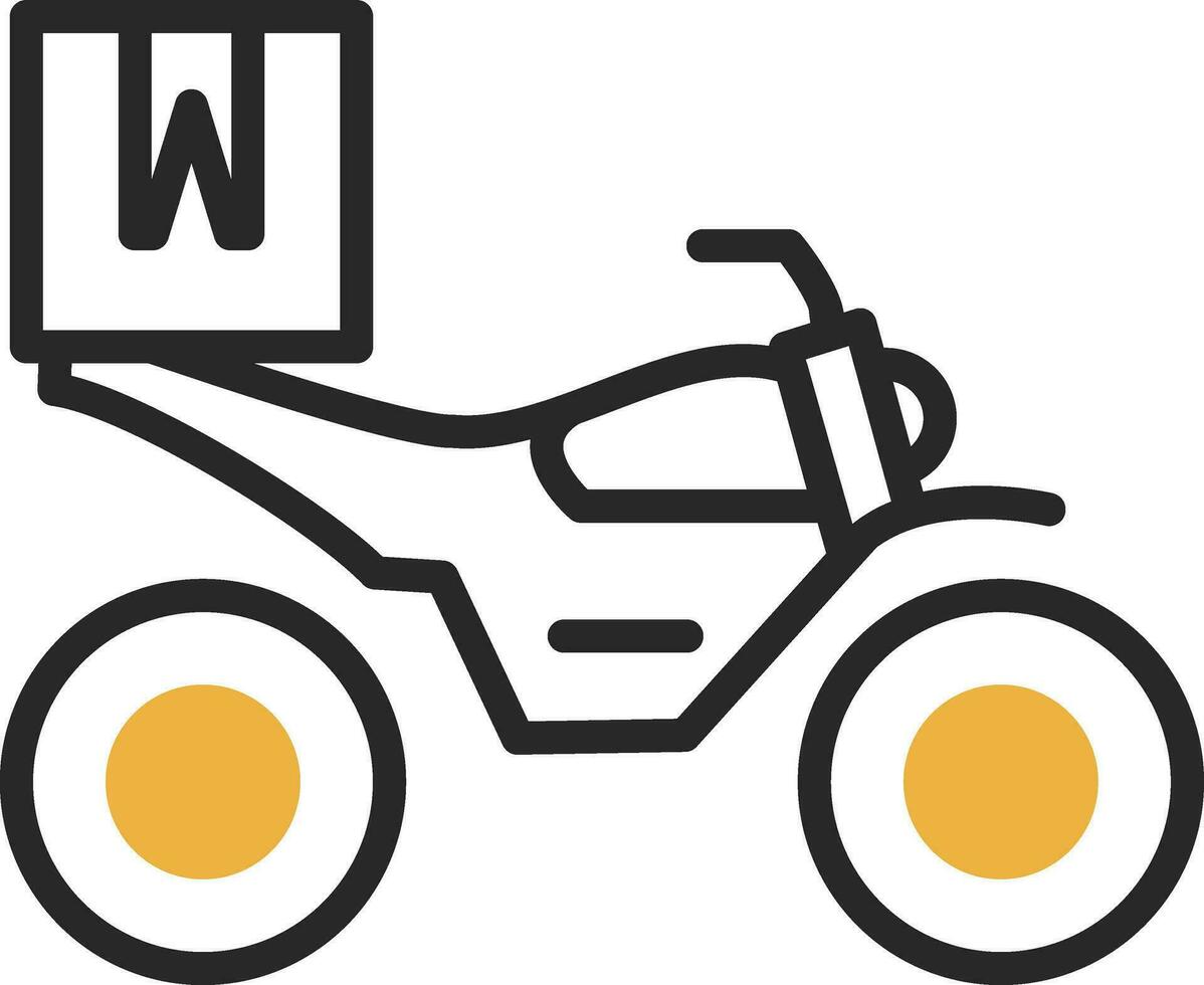 Motocross Vector Icon Design