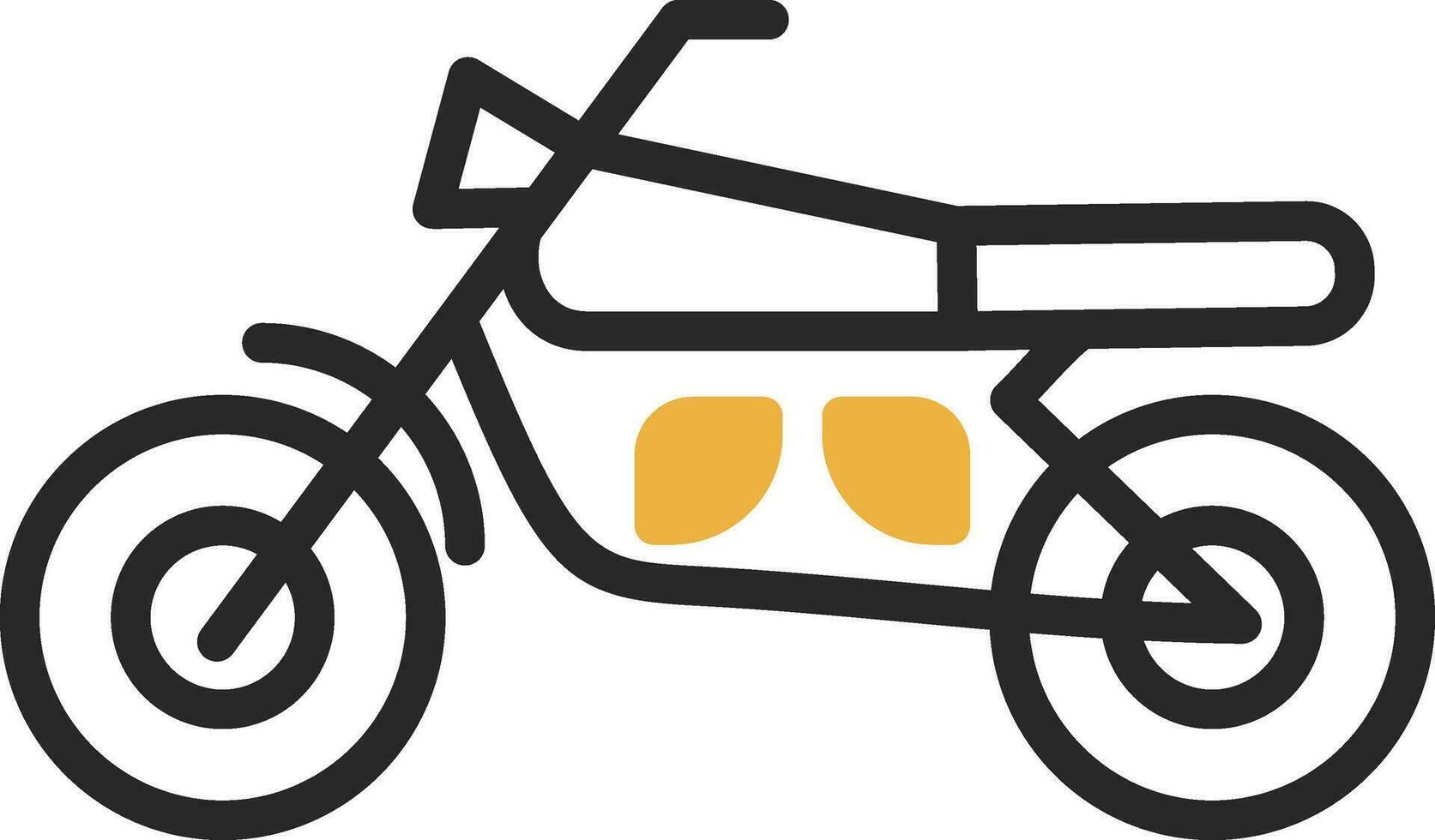 Motorbike Vector Icon Design