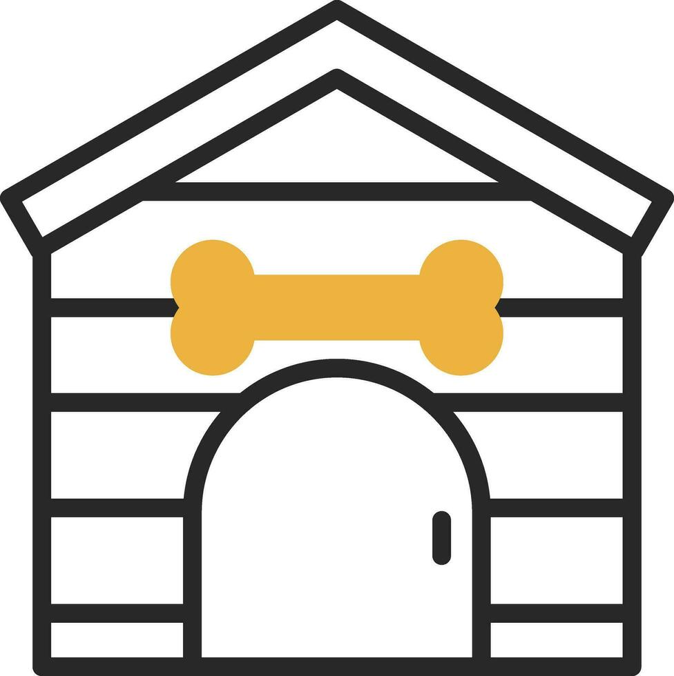 Dog area Vector Icon Design