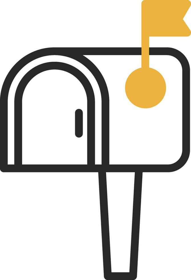 Mailbox Vector Icon Design