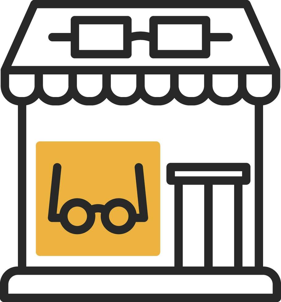 Optical shop Vector Icon Design