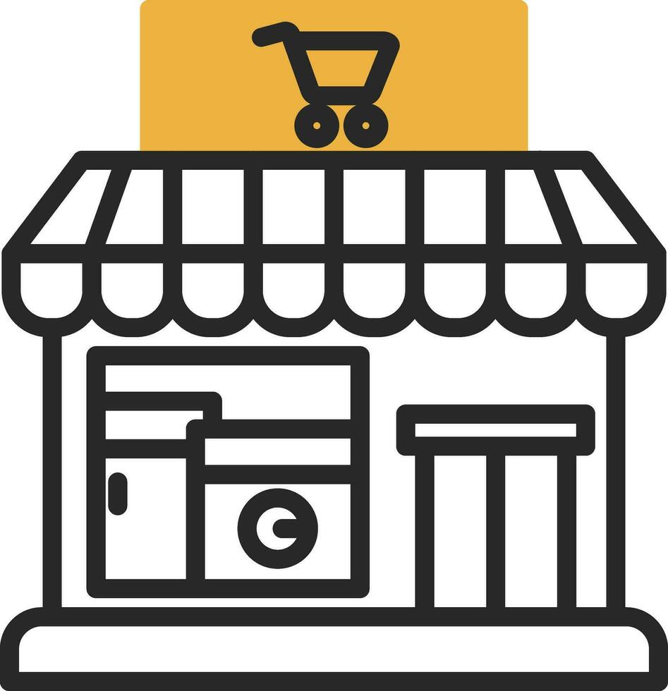Electronics shop Vector Icon Design