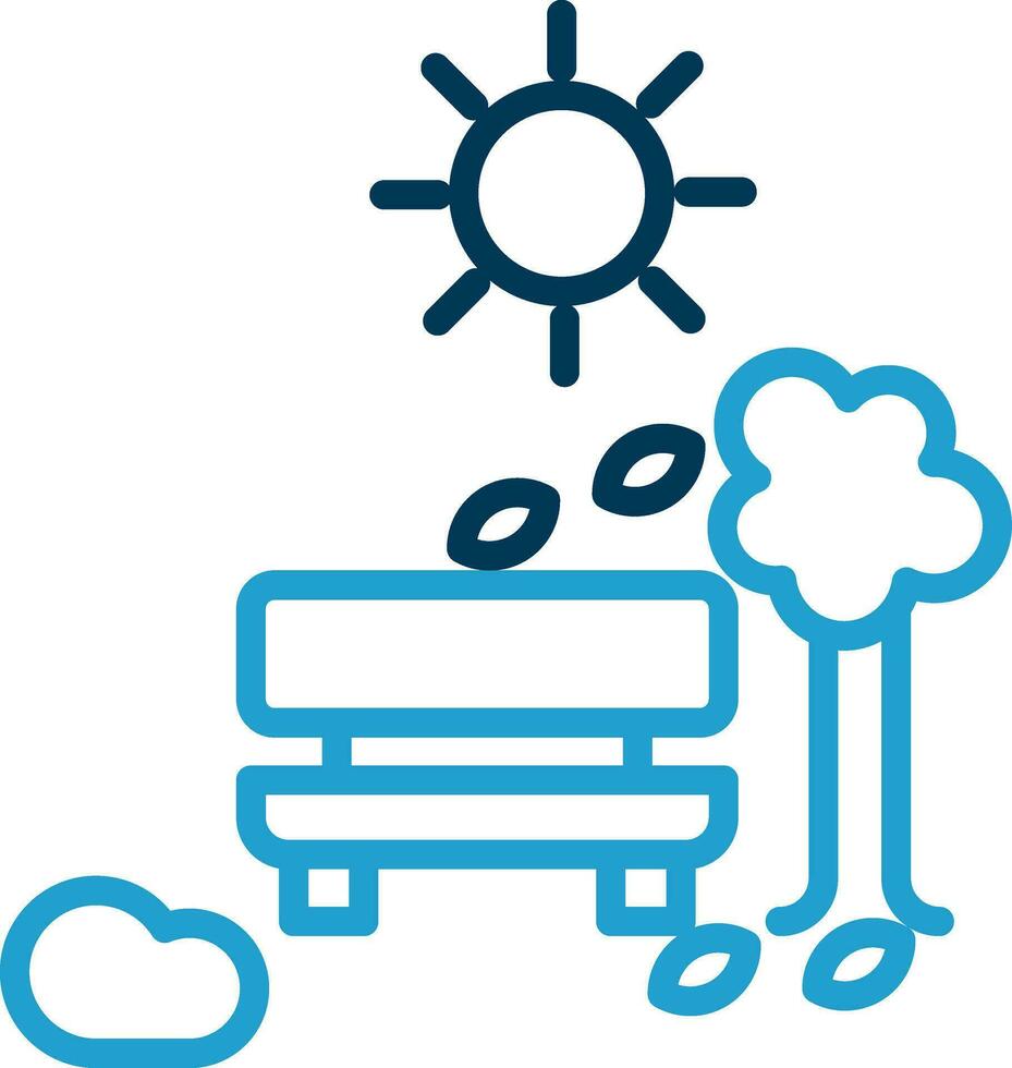Bench Vector Icon Design