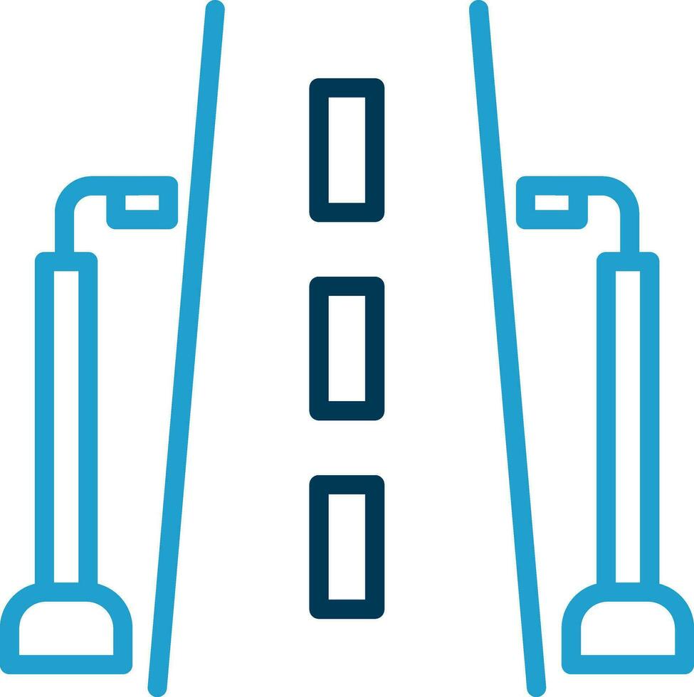 Street light Vector Icon Design