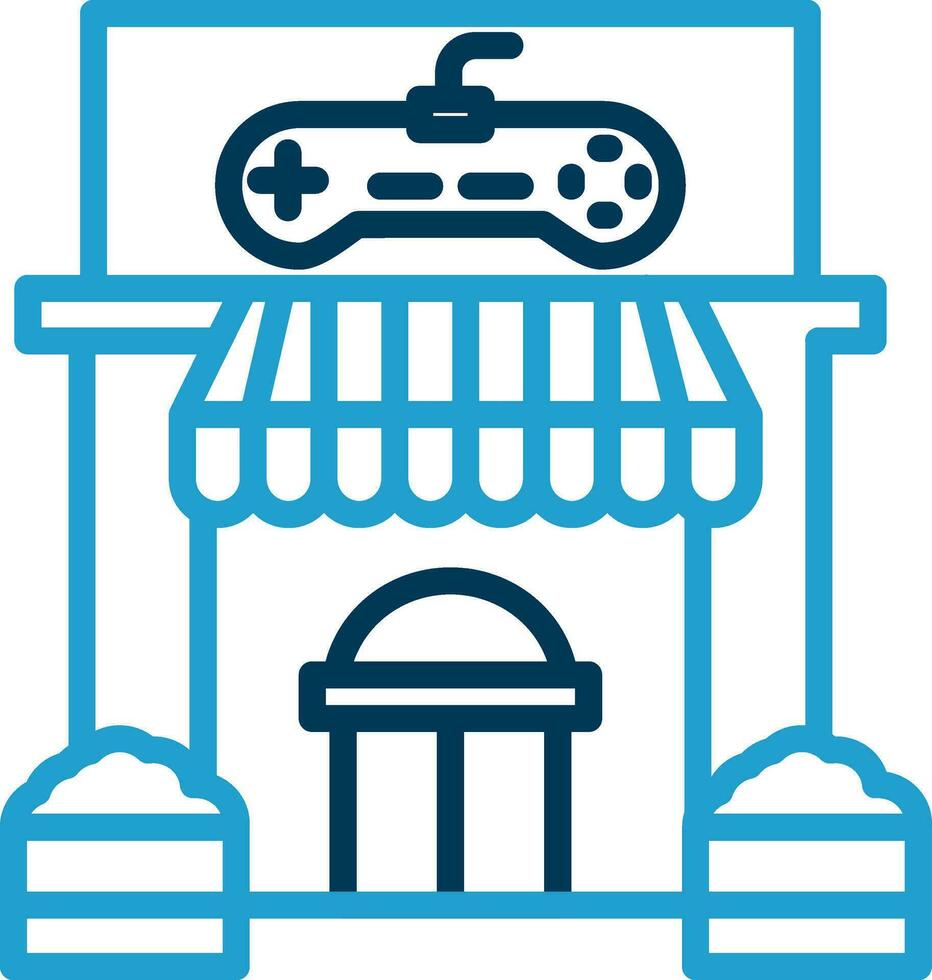 Game store Vector Icon Design