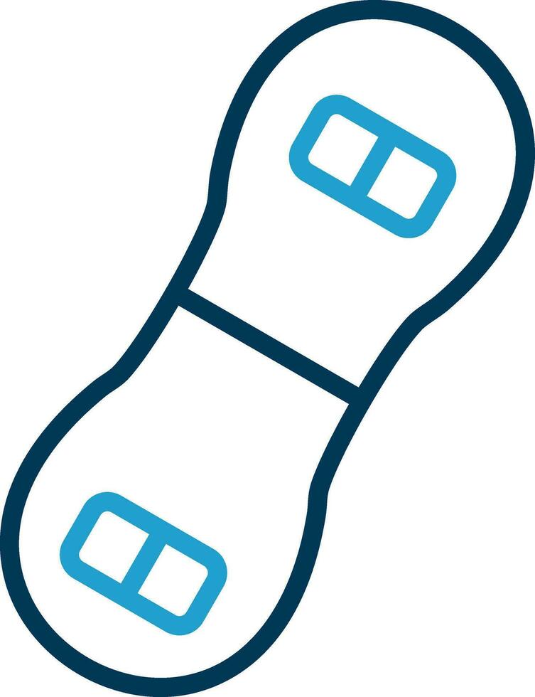 Snowboard Vector Icon Design