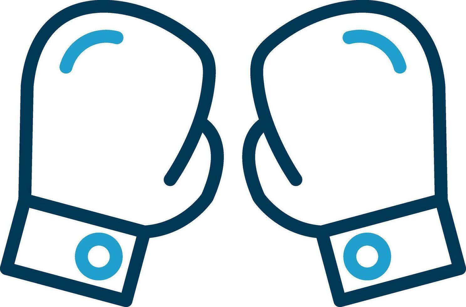 Boxing gloves Vector Icon Design