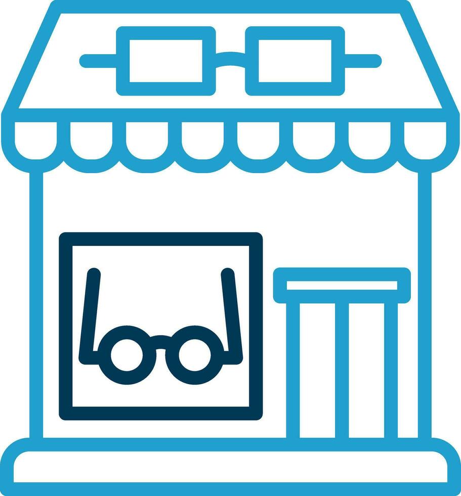 Optical shop Vector Icon Design