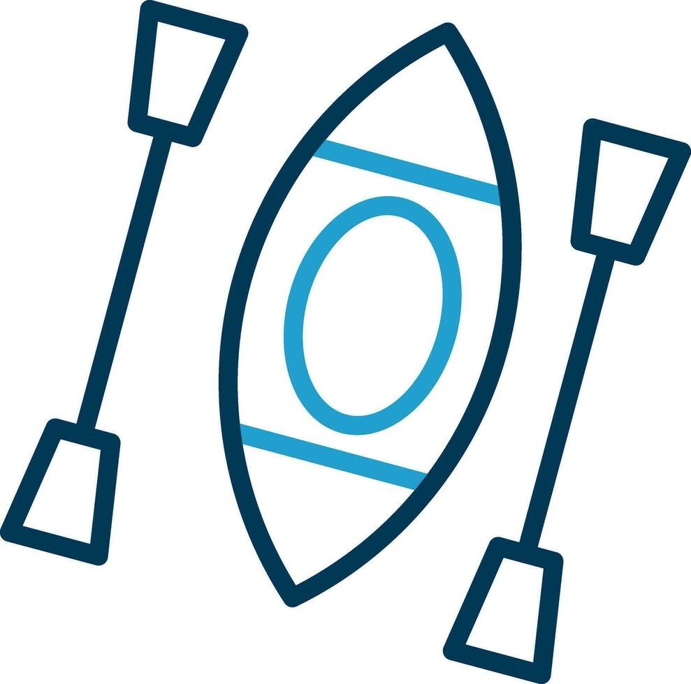 Kayak Vector Icon Design