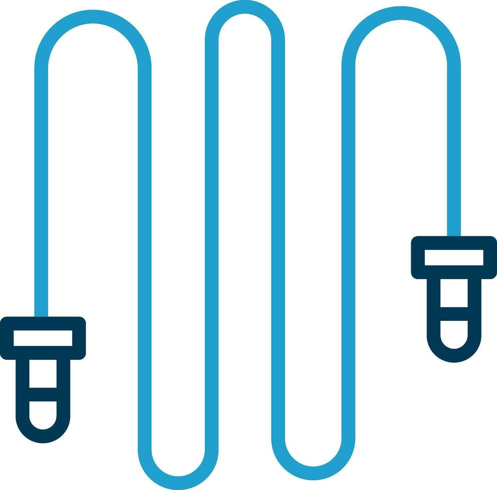 Jumping rope Vector Icon Design