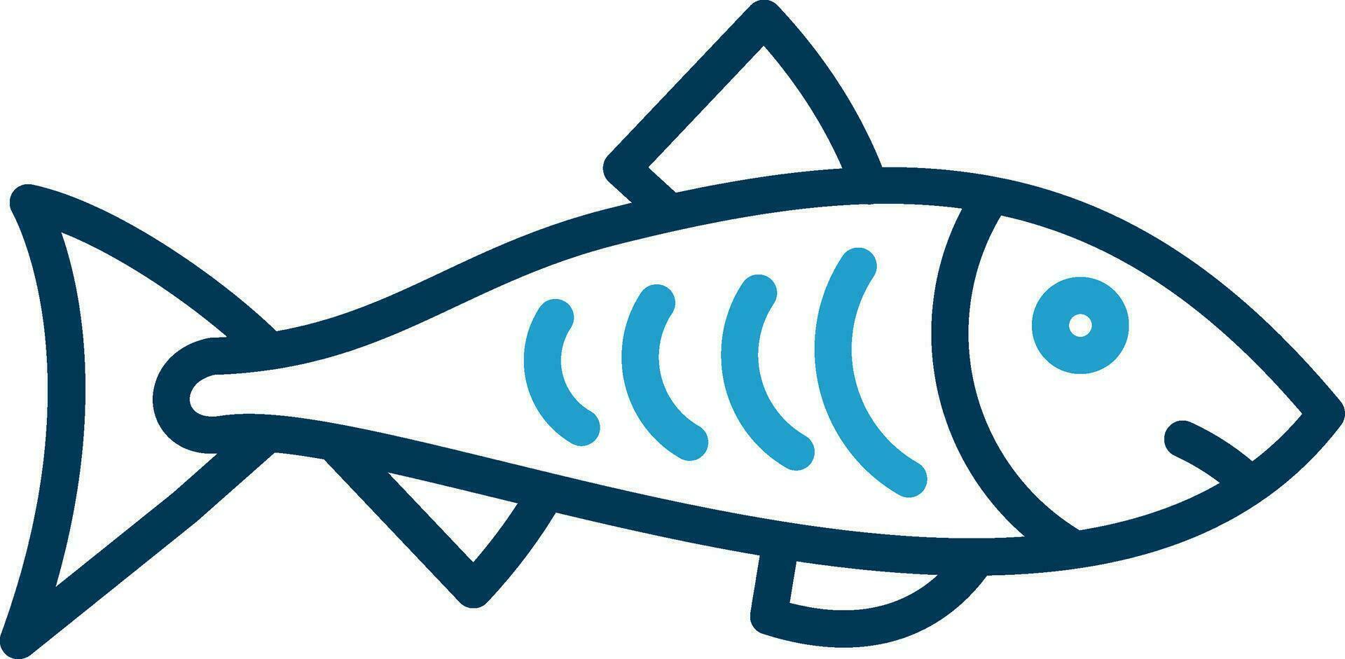 Salmon Vector Icon Design