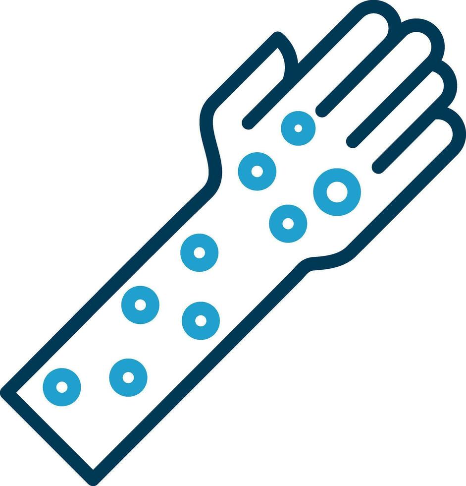Dermatitis Vector Icon Design