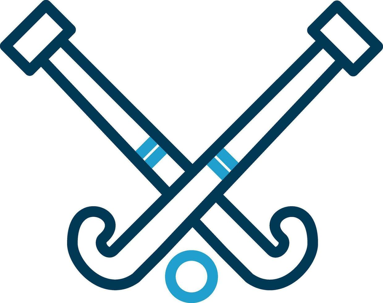 diseño de icono de vector de hockey sobre hielo