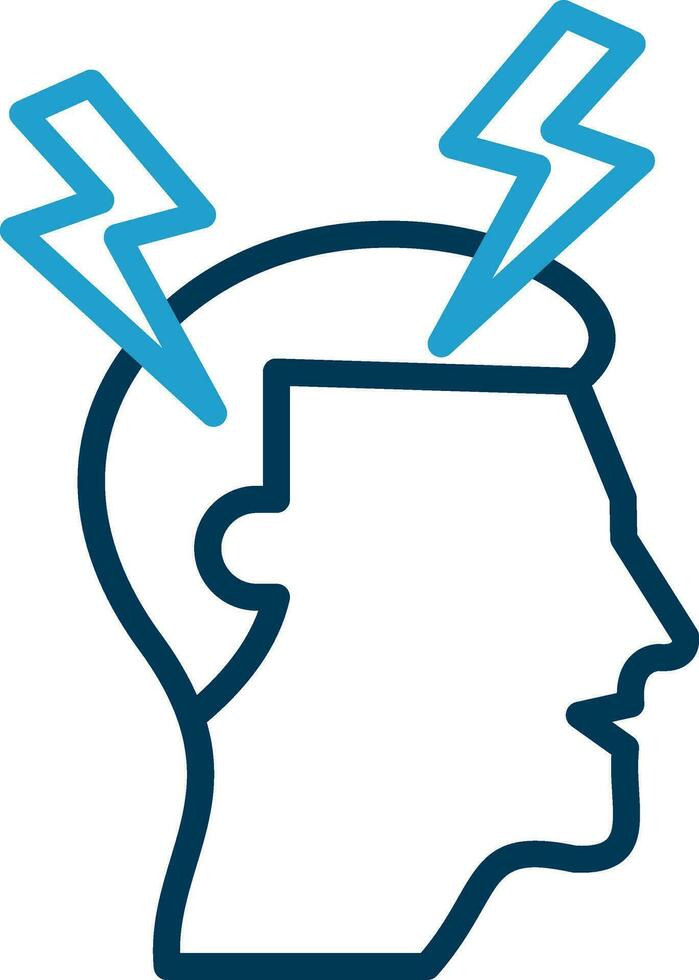 Headache Vector Icon Design