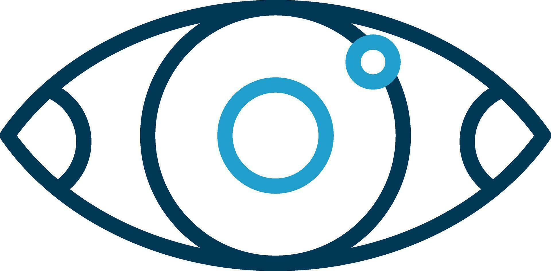 Red eyes Vector Icon Design