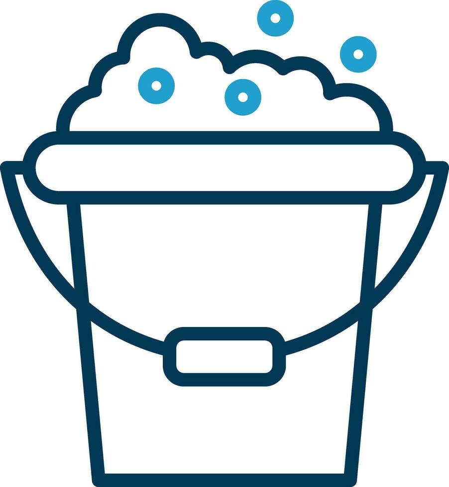 Bucket Vector Icon Design