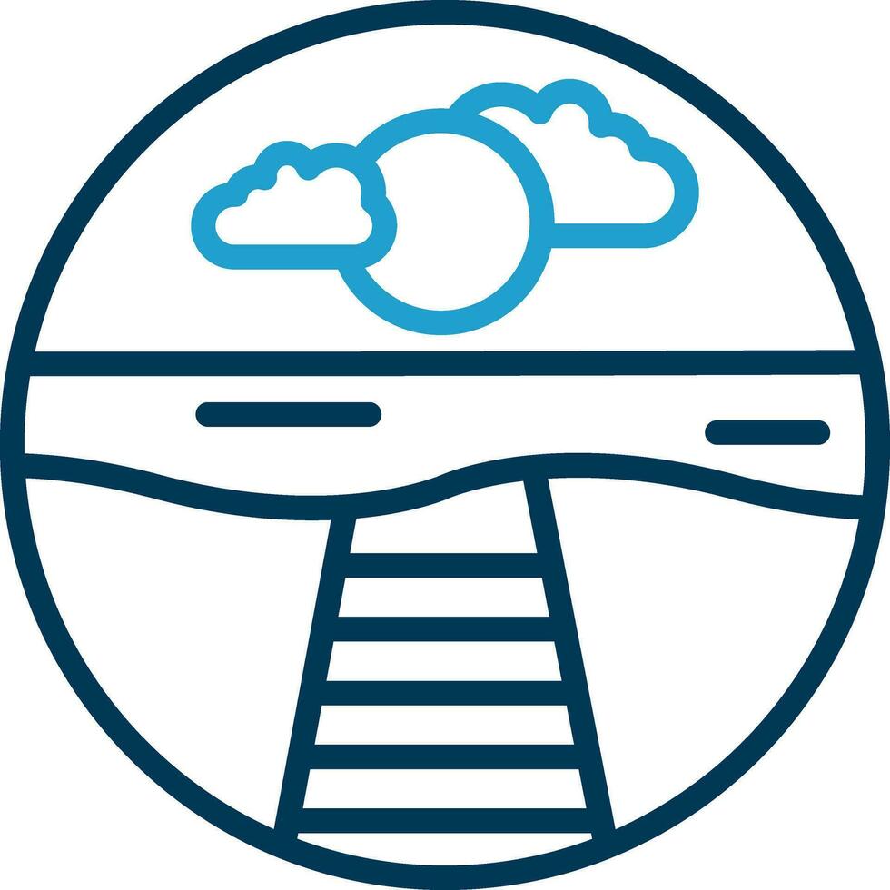 Pier Vector Icon Design