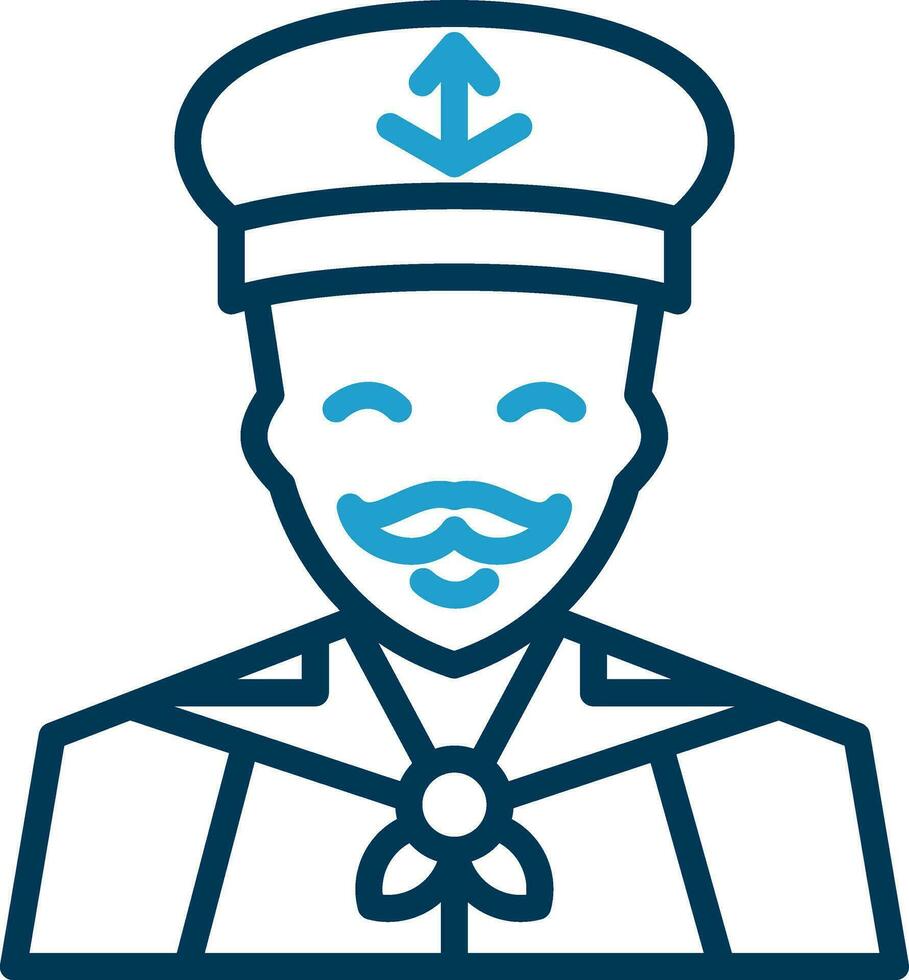 Sailor Vector Icon Design