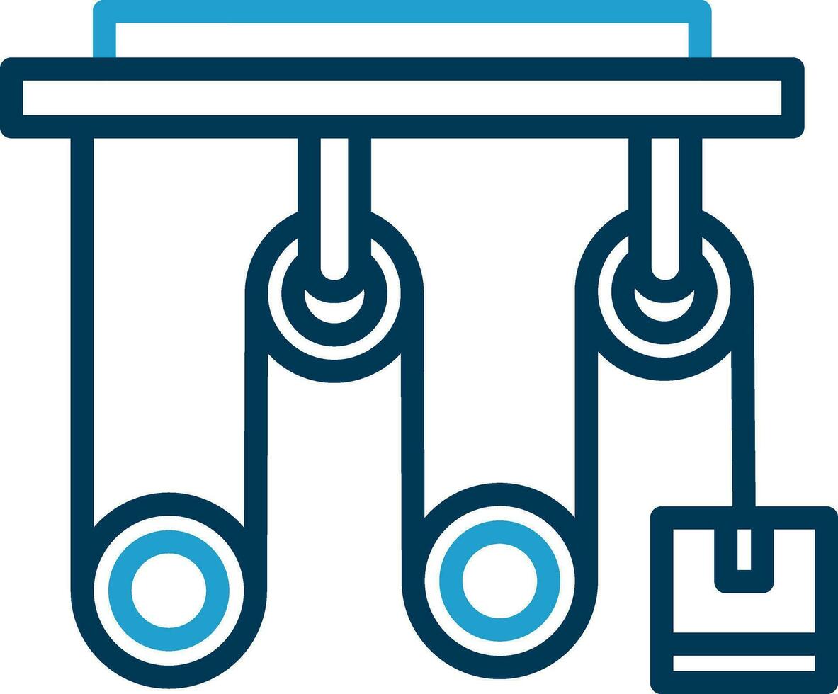 Pulley Vector Icon Design