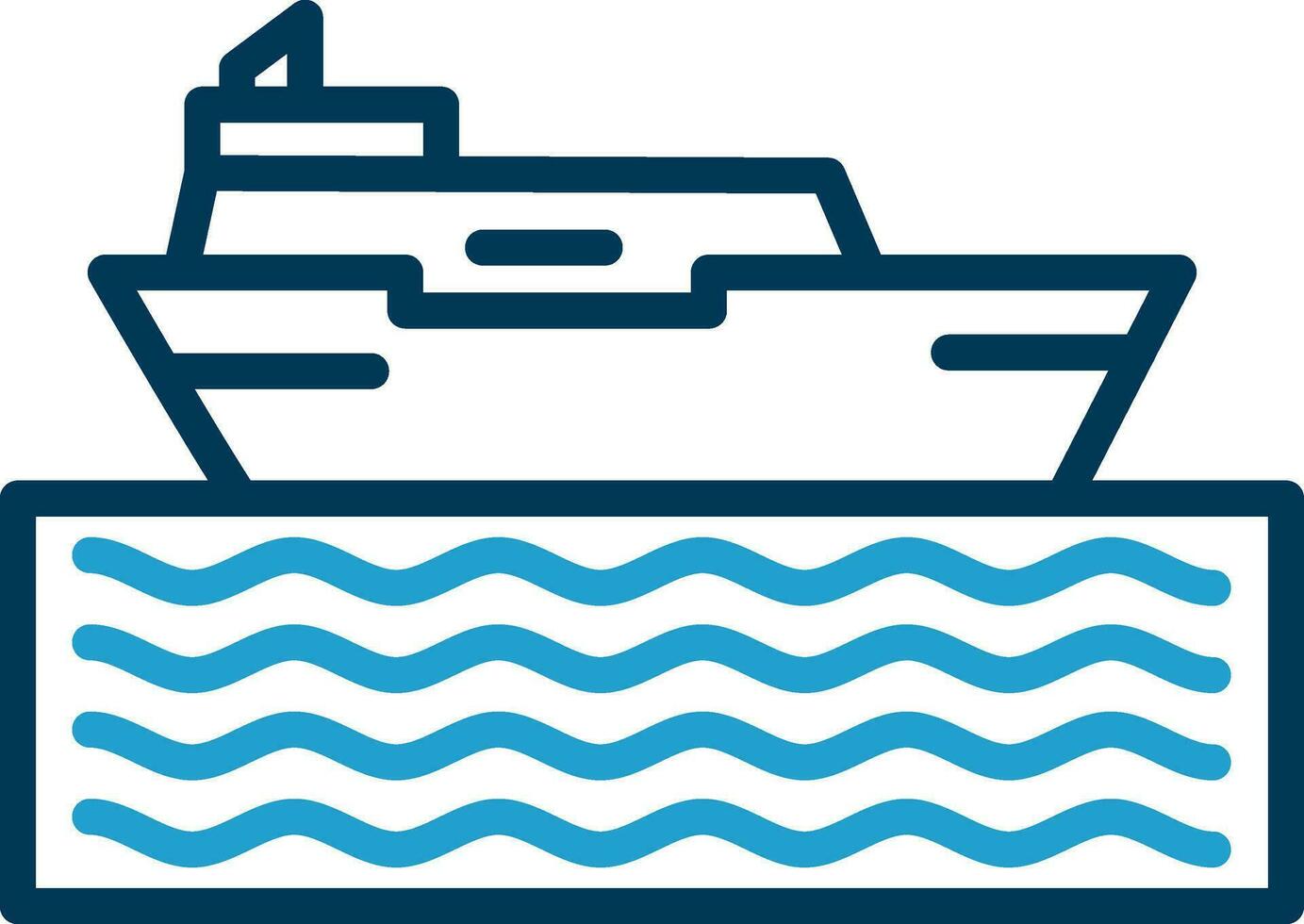 Cruise Vector Icon Design