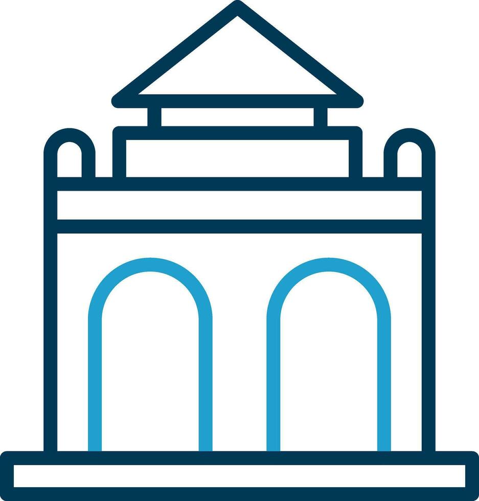 Parc du cinquantenaire Vector Icon Design