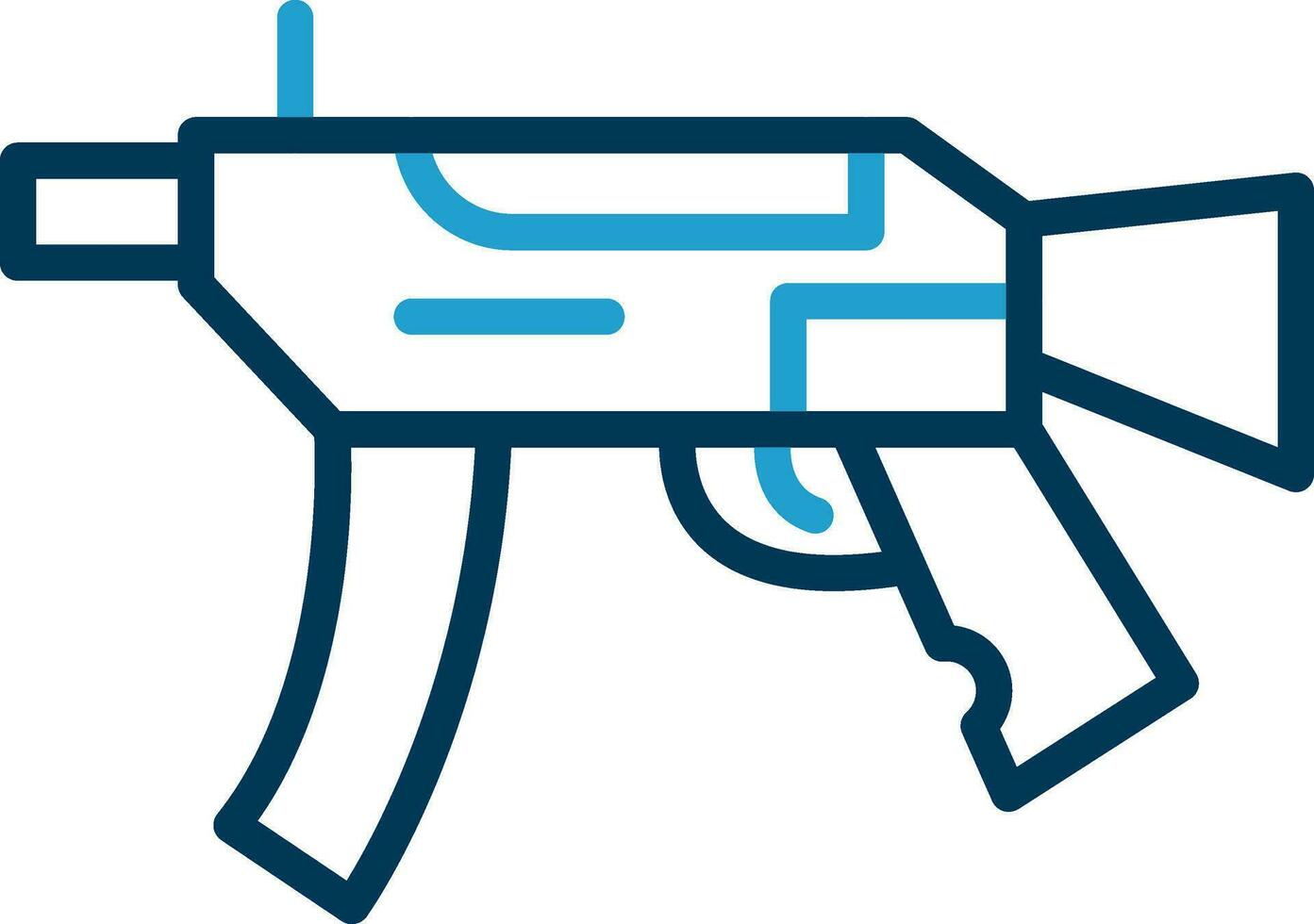 Mitraillete Vector Icon Design