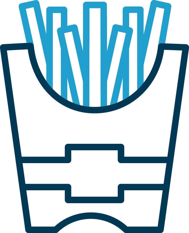 Frites Vector Icon Design