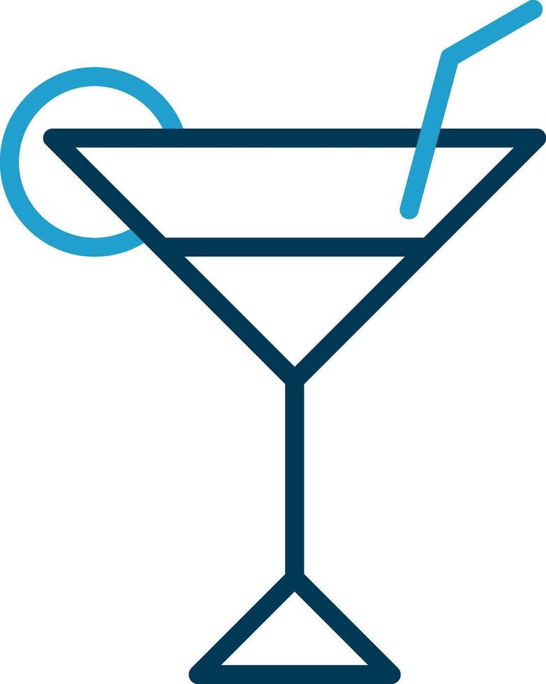 Martini Vector Icon Design