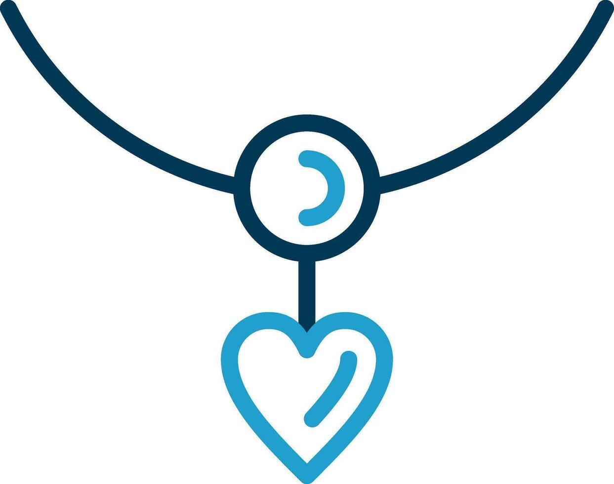 Necklace Vector Icon Design