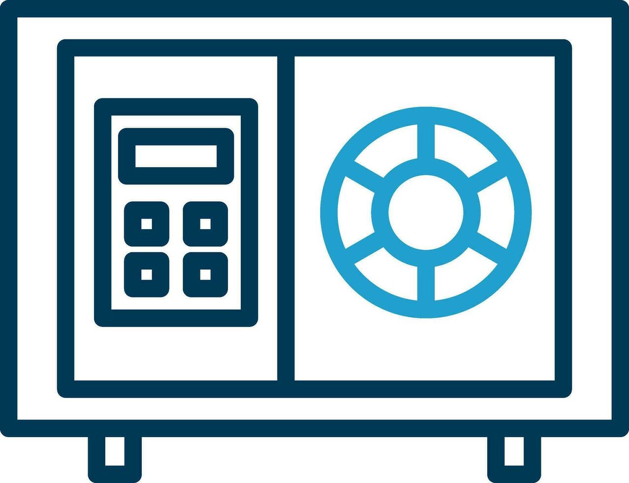 Safe box Vector Icon Design