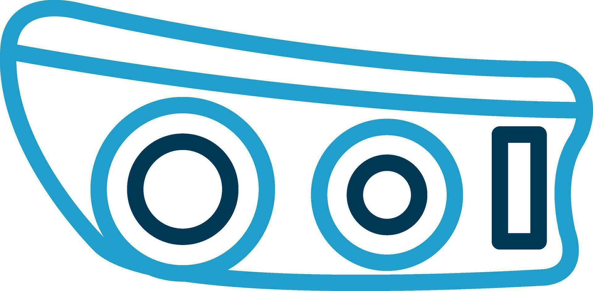 Head light Vector Icon Design