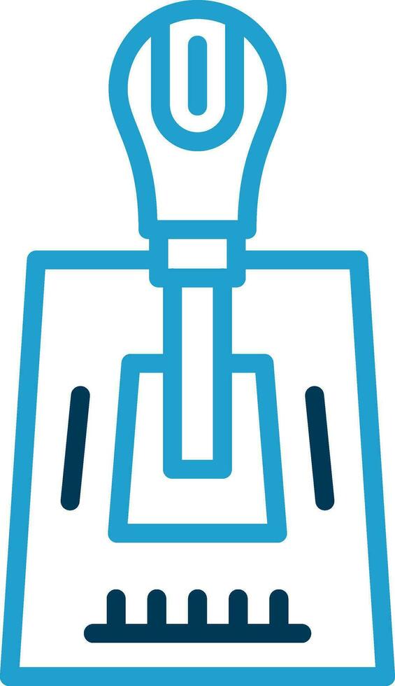 Gearshift Vector Icon Design