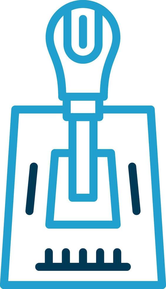 Gearshift Vector Icon Design