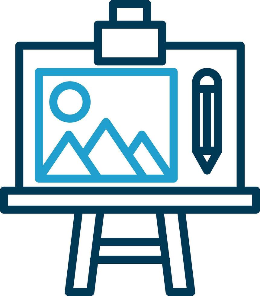 Canvas Vector Icon Design
