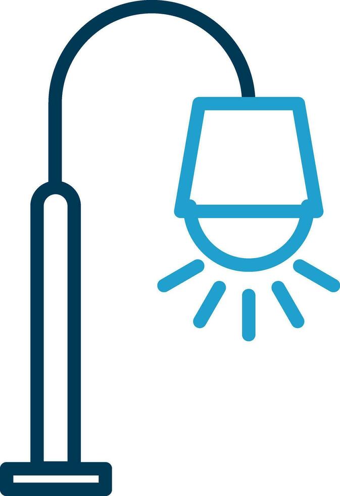 Street lamp Vector Icon Design